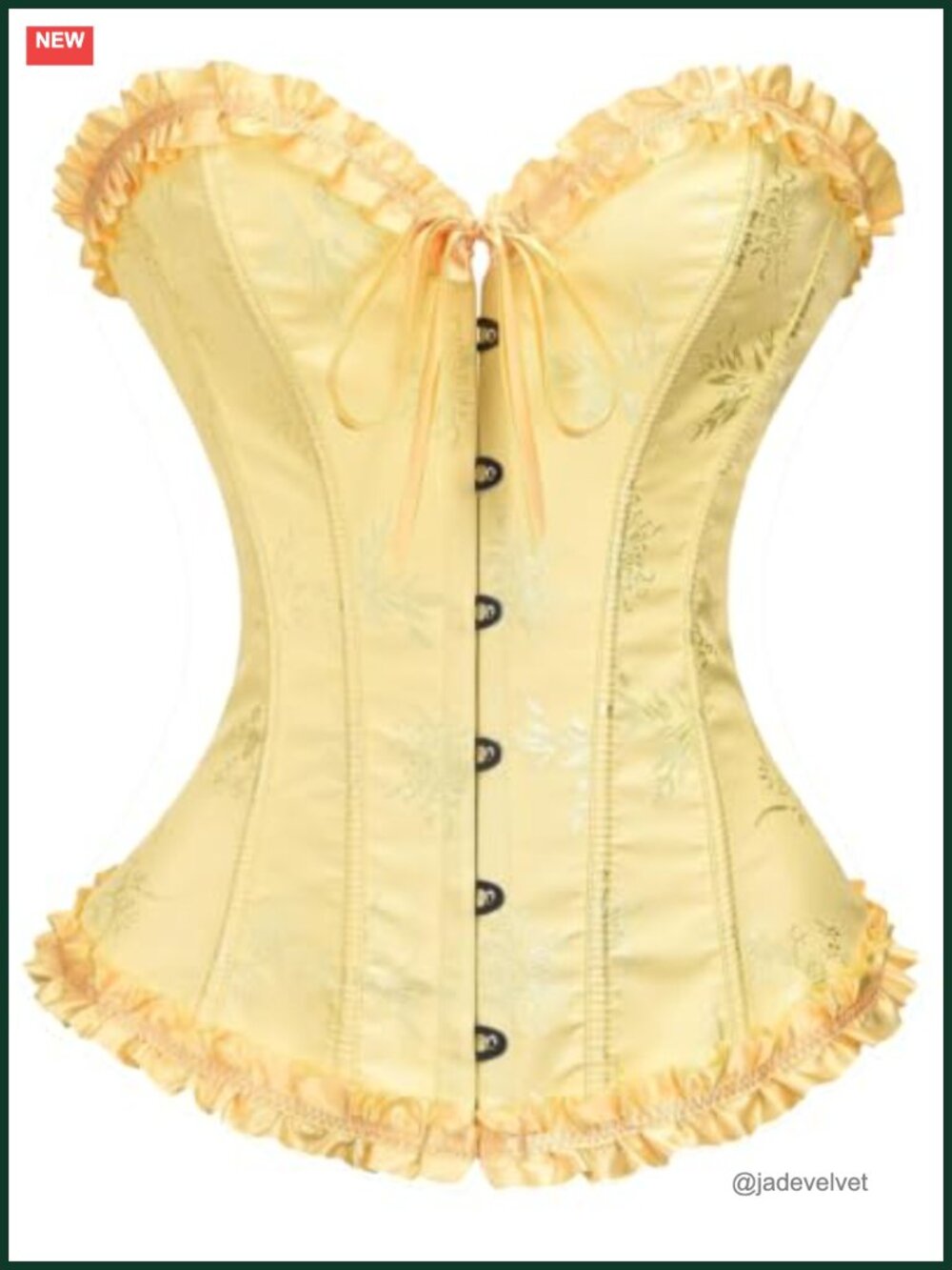 Lace Waist Corset Top Push Up Bustier Shapewear Halloween Costume